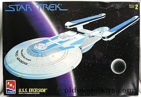 AMT USS Excelsior Star Trek, 6630 plastic model kit